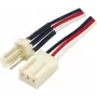 EXERTIS CONNECT 3-pin napájací predlžovací kábel ventilátora, 0,45 m, čierny 146871