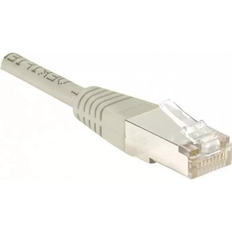 Exertis Connect 842300 Cat6 F/UTP sieťový patch kábel, 3m, sivý