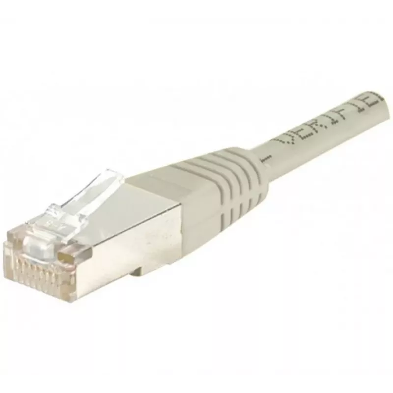 Exertis Connect 842300 Cat6 F/UTP sieťový patch kábel, 3m, sivý