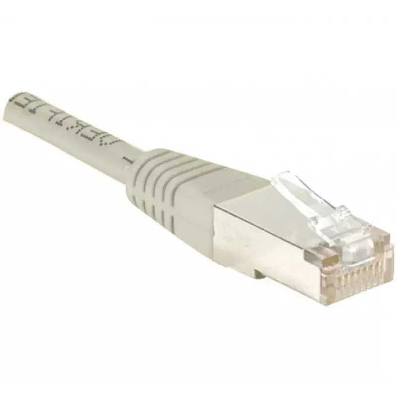 Exertis Connect 842300 Cat6 F/UTP sieťový patch kábel, 3m, sivý