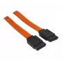 Exertis Connect 147630 SATA predlžovací napájací kábel 0,2 m čierna/oranžová