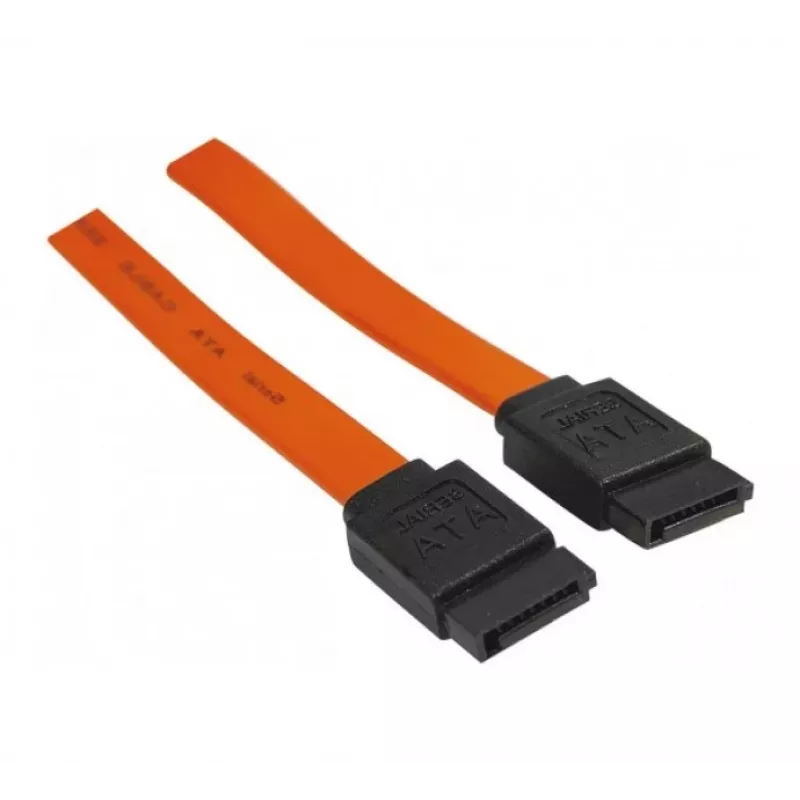 Exertis Connect 147630 SATA predlžovací napájací kábel 0,2 m čierna/oranžová