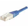 EXERTIS CONNECT Cat6 F/UTP patch kábel, modrý, 0,5 m, Slim Snagless Boot 842054