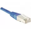 EXERTIS CONNECT Cat6 F/UTP patch kábel, modrý, 0,5 m, Slim Snagless Boot 842054