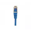 Exertis Connect 842104 Prepojovací kábel Cat.6 F/UTP, 1 m, modrý, Slim Bend Protection