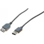 EXERTIS CONNECT USB 2.0 predlžovací kábel, USB-A konektor samec na USB-A konektor samica, 2,0 m, čierny 532508