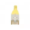 EXERTIS CONNECT Cat.6 F/UTP patch kábel, 1 m, žltý, Slim Snagless Boot 842101
