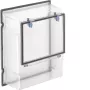 HAGER TSG kryt poľa IP54 priehľadný 300mm ZAY300A