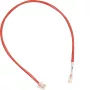 HAGER ZZ12LMN043 patch kábel RJ12 na RJ12, červený, 430 mm
