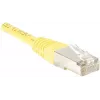Exertis Connect 842301 Prepojovací kábel Cat.6 F/UTP, 3 m, žltý, Slim Bend Protection