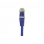 EXERTIS CONNECT Cat6 F/UTP patch kábel, RJ45, fialový, 0,5 m 234160