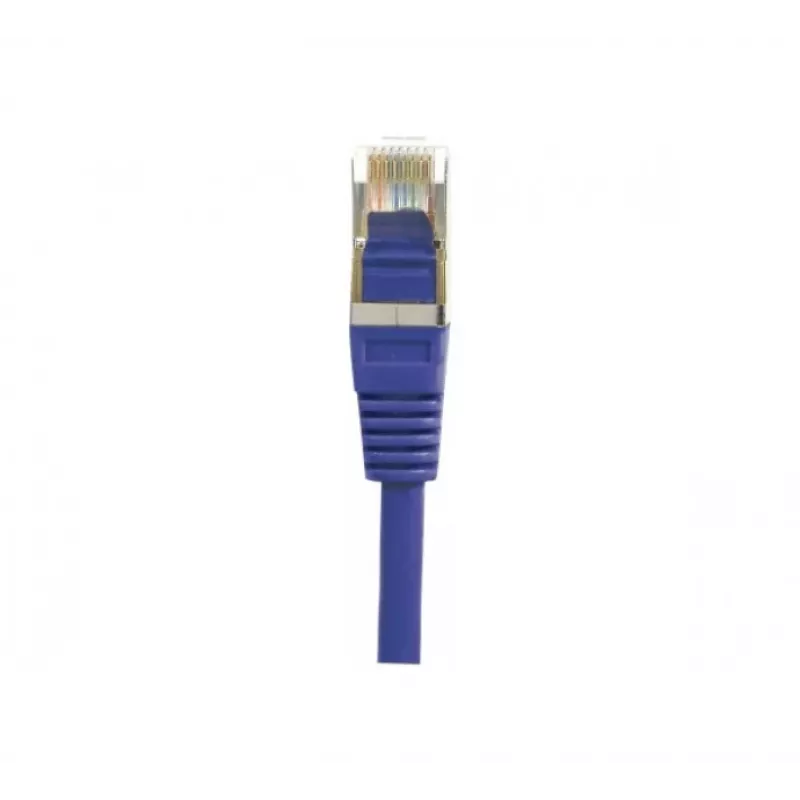 EXERTIS CONNECT Cat6 F/UTP patch kábel, RJ45, fialový, 0,5 m 234160