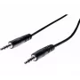 EXERTIS CONNECT 5m 3,5mm stereo audio kábel konektor samec na konektor samec, čierny 108567