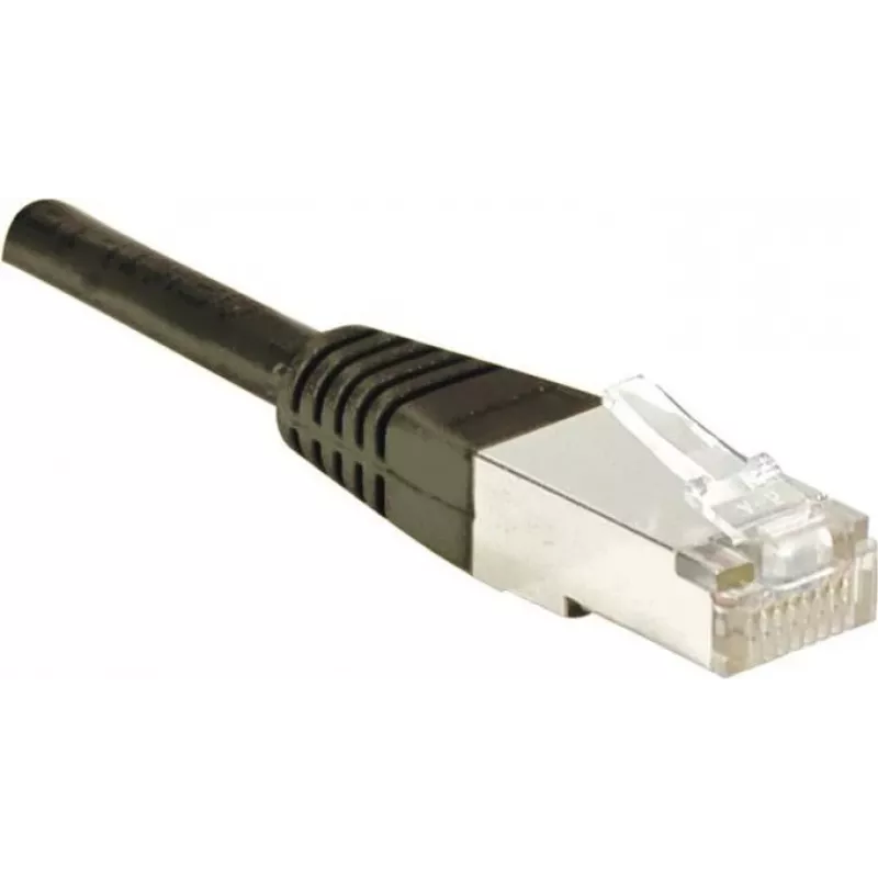 Exertis Connect 234260 Cat6 F/UTP sieťový patch kábel, 5 m, čierny