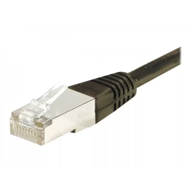 Exertis Connect 234260 Cat6 F/UTP sieťový patch kábel, 5 m, čierny