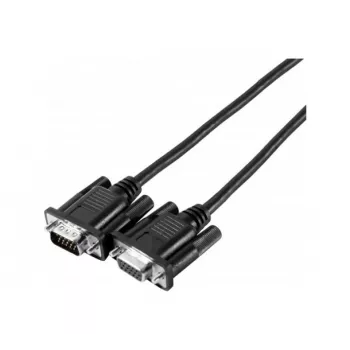 EXERTIS CONNECT SVGA monitorový kábel Eco, 15-pólový HD D-Sub konektor samec na konektor samica, 3,0 m, čierny - rozpočtový monitorový kábel pre štandardné aplikácie (117810)