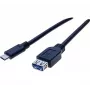 EXERTIS CONNECT USB-C na USB-A adaptérový kábel, 50 cm, čierna 150319