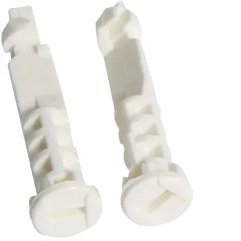 HAGER tesniaci kolík ZZ71A, 2 ks, oceľ, priemer 6 mm, dĺžka 30 mm, pre Somfy rúrkové motory