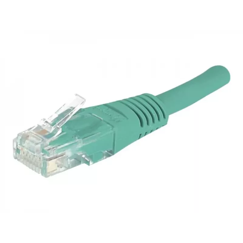 Exertis Connect Cat6 U/UTP patch kábel RJ45 na RJ45 3m zelený zaliata 244730