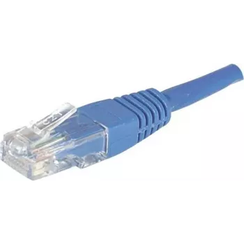 EXERTIS CONNECT Cat.6 U/UTP patch kábel, RJ45, modrý, 1,0 m, ochrana jazýčka 246710