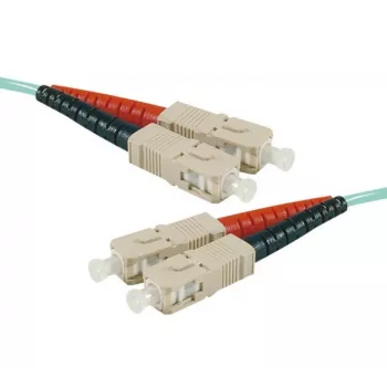 Exertis Connect OM3 SC duplex na SC duplex LWL patch kábel, aqua, 30 m 392759