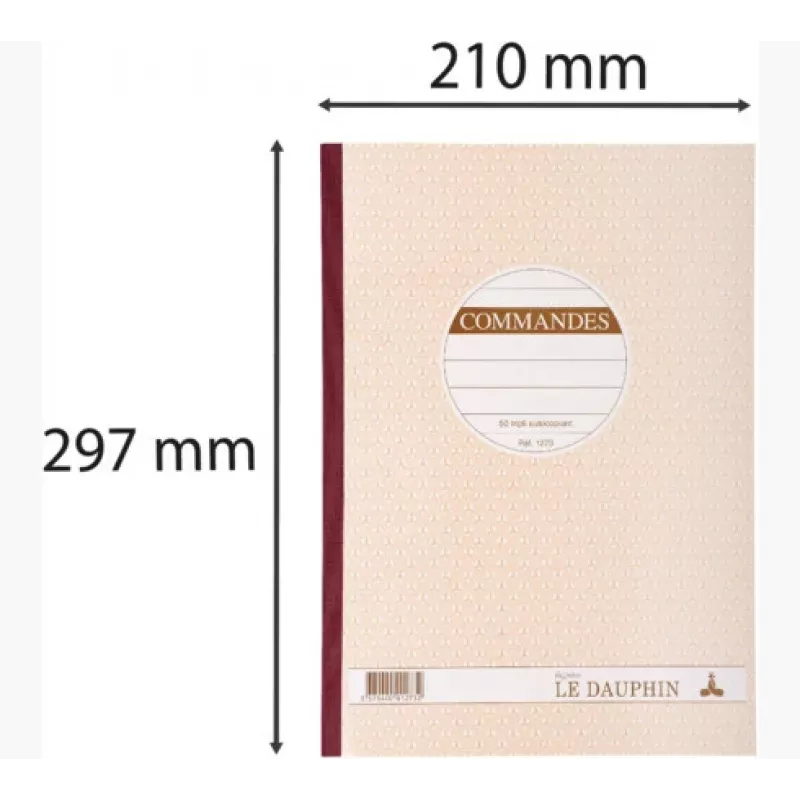 Le Dauphin Manifold Commandes, 297 x 210 mm, trojité (1273D) - 1 kus