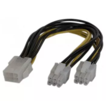 EXERTIS CONNECT PCI Express napájací adaptérový kábel 6-Pin na 2x 6-Pin (146694)