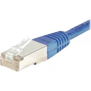 EXERTIS CONNECT Cat5e F/UTP Ethernet patch kábel, RJ45, modrý, 0,7 m 231310