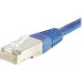 EXERTIS CONNECT Cat5e F/UTP Ethernet patch kábel, RJ45, modrý, 0,7 m 231310