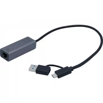 EXERTIS CONNECT USB 3.1 Gigabit Pro sieťový adaptér s Type-C konvertorom (310761)