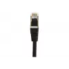 EXERTIS CONNECT Cat6 F/UTP patch kábel, 3 m, čierny, Slim Snagless Boot 234250