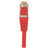 EXERTIS CONNECT Cat.6 F/UTP patch kábel, červený, 1,0 m, Slim Snagless Boot 842103