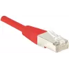 EXERTIS CONNECT Cat.6 F/UTP patch kábel, červený, 1,0 m, Slim Snagless Boot 842103