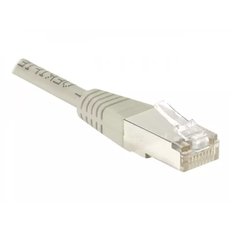 Exertis Connect 50m CAT6 F/UTP RJ45 patch kábel - sivý 240500