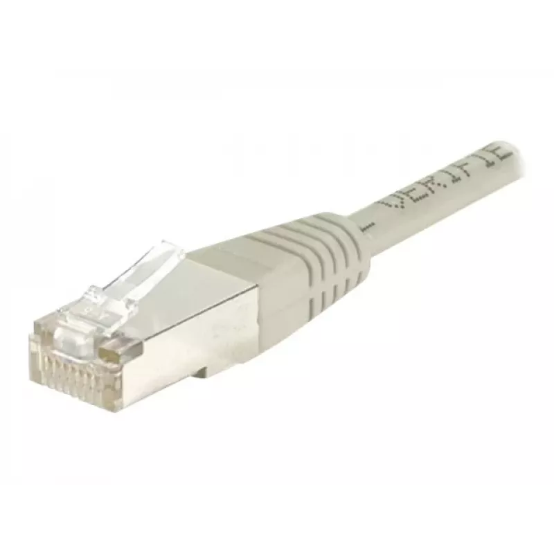Exertis Connect 50m CAT6 F/UTP RJ45 patch kábel - sivý 240500