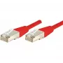 EXERTIS CONNECT Cat.6 F/UTP patch kábel, červený, 10 m 243560