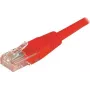 EXERTIS CONNECT Cat.6 U/UTP patch kábel, RJ45, červený, 20 m, s ochranou západky 243762