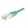 EXERTIS CONNECT Cat.5e F/UTP patch kábel, zelený, 3,0 m, štíhla ochrana proti zlomeniu 847032