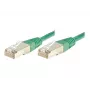 Exertis Connect 244560 Cat6 F/UTP sieťový kábel, 10 m, zelený