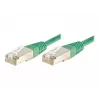 Exertis Connect 244560 Cat6 F/UTP sieťový kábel, 10 m, zelený