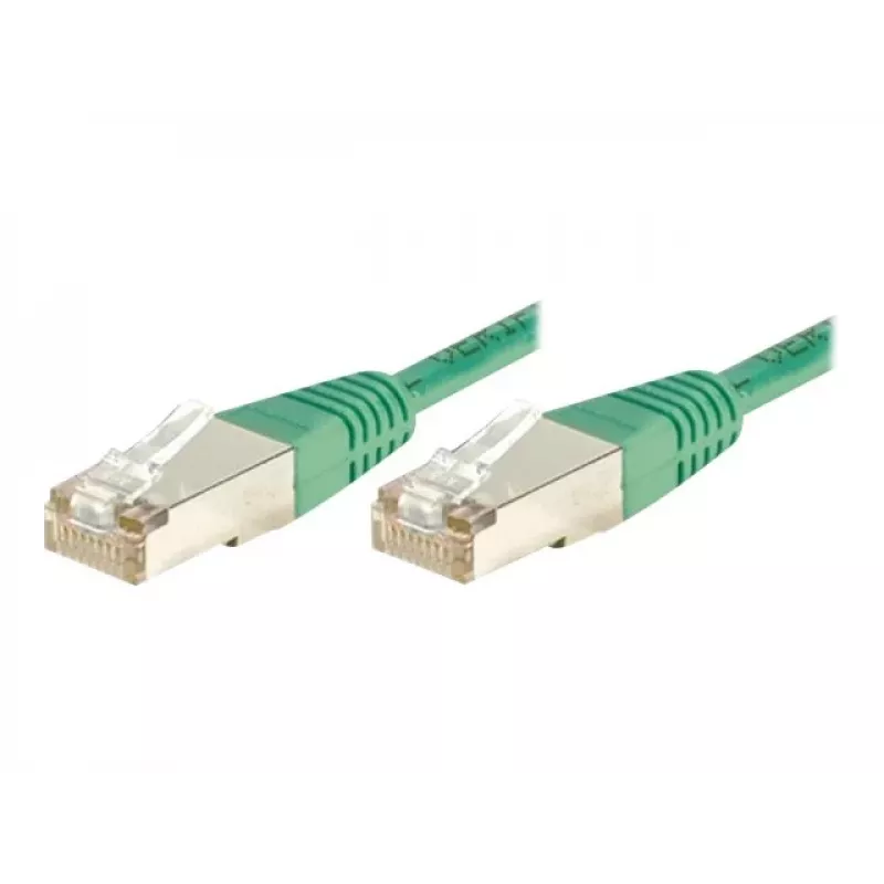Exertis Connect 244560 Cat6 F/UTP sieťový kábel, 10 m, zelený
