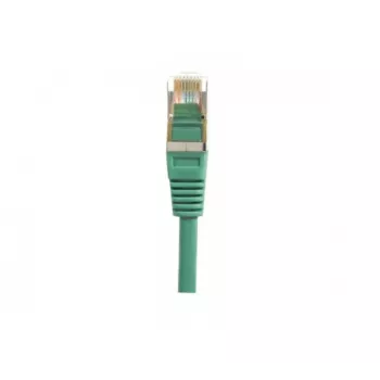 EXERTIS CONNECT CAT.5e F/UTP patch kábel, zelený, 1,0 m, tenký Snagless-Boot 847152