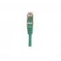 EXERTIS CONNECT CAT.5e F/UTP patch kábel, zelený, 1,0 m, tenký Snagless-Boot 847152