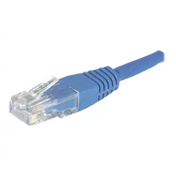 EXERTIS CONNECT Cat.6 U/UTP patch kábel, RJ45, modrý, 3 m, Snagless 246730