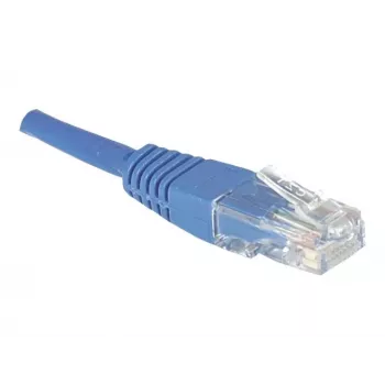 EXERTIS CONNECT Cat.6 U/UTP patch kábel, RJ45, modrý, 3 m, Snagless 246730