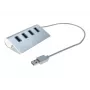 Exertis Connect 4-portový USB 3.0 hub - desktop - čierny 021312