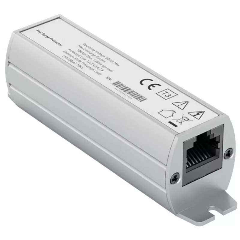 Exertis Connect Cat.6A RJ45 prepäťová ochrana, interiér, kovové puzdro, 10Gbps, PoE+ 253187