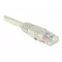 EXERTIS CONNECT Cat6 U/UTP patch kábel, 0,5 m, sivý, RJ45, Snagless EXC848050