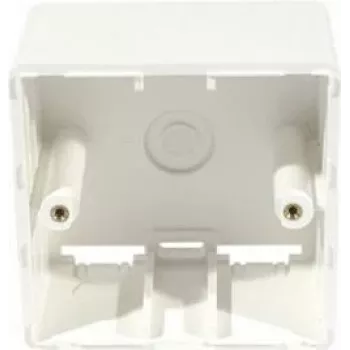 EXERTIS CONNECT nástenná zásuvka pre RJ45 Keystone moduly, 2-port, čisto biela (272020)