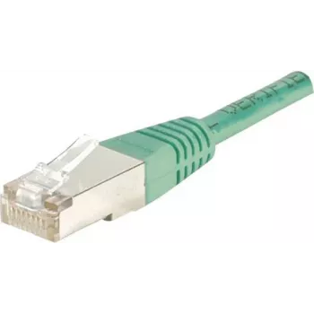EXERTIS CONNECT Cat.6 F/UTP patch kábel, zelený, 1,0 m, Slim Snagless 842102